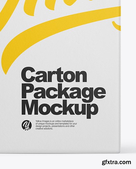 Carton Package Mockup 46452