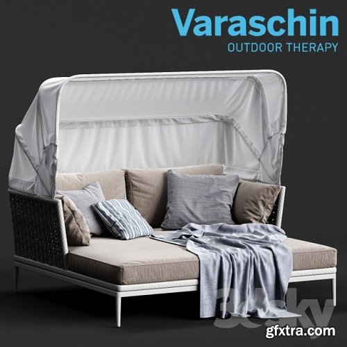 Varaschin ALGARVE Igloo Sofa 3d Model