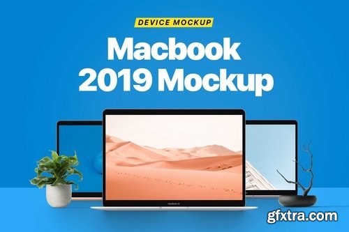 Macbook 2019 Mockup