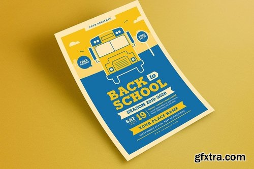 Back To School Event Flyer