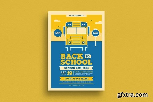 Back To School Event Flyer