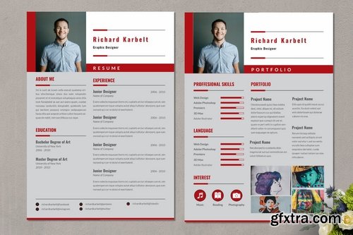 Graphic Creative Resume Vol. 10