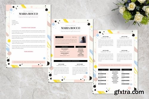 Digital Marketing Resume CV Vol. 41