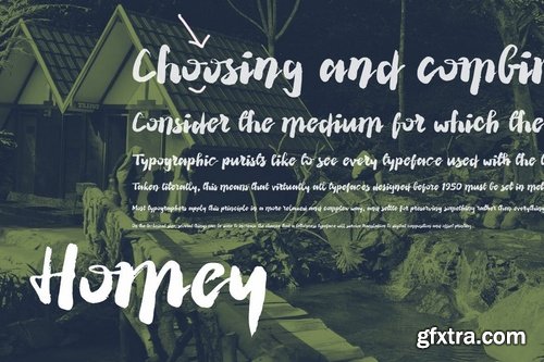 Homey Cursive Brush Font