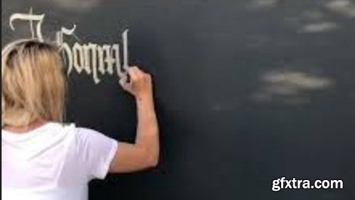 Udemy - Hand Lettering: Letterforms to Calligraffiti