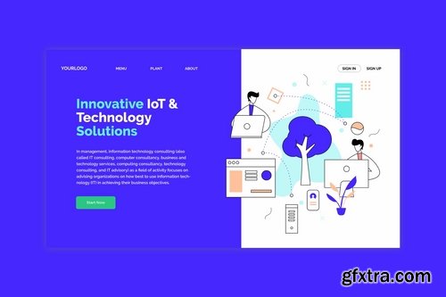 IT Consultant - Landing Page