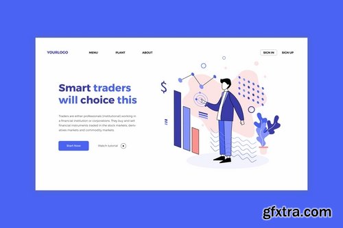 Trading - Landing Page