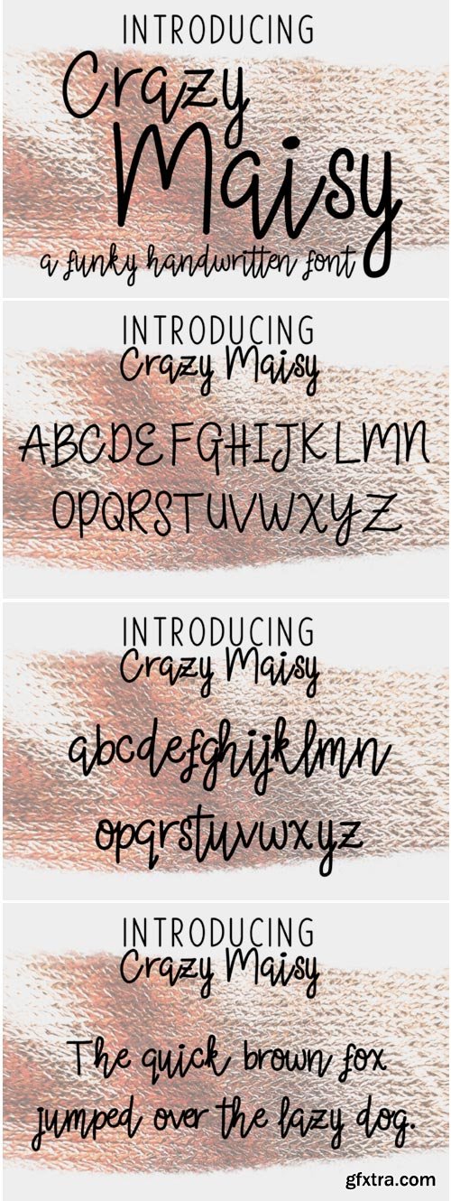 Crazy Maisy Font