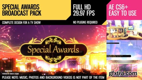 VideoHive Special Awards (Broadcast Pack) 8415524