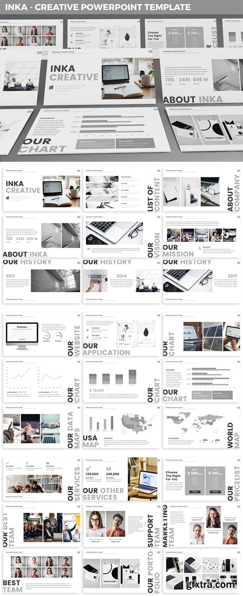 Inka - Creative Powerpoint Template