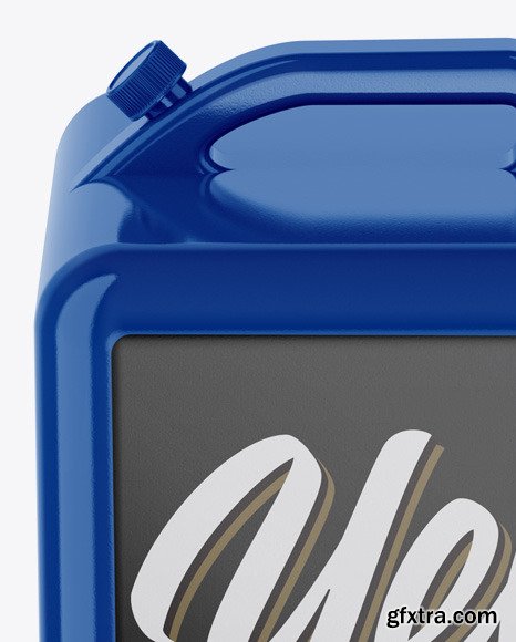 Glossy Jerry Can Mockup 46462