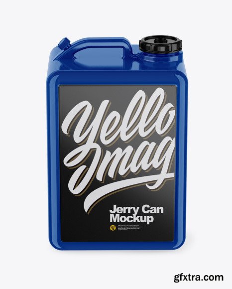 Glossy Jerry Can Mockup 46462