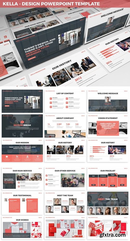 Kella - Design Powerpoint Template