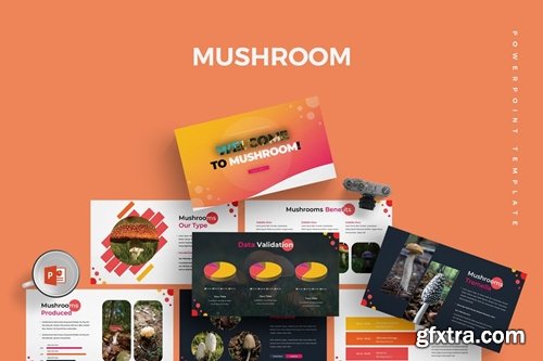 Mushroom Powerpoint, Keynote and Google Slides Templates