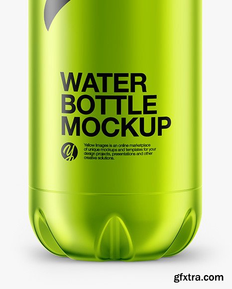 Stainless Steel Water Bottle Mockup 46541