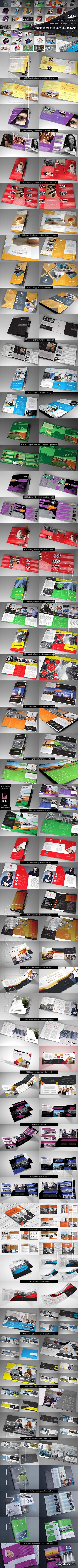 CreativeMarket - Graphic Templates Bundle Dream 3917088