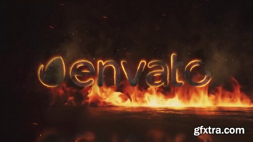 Videohive - Fire Logo - 22839184