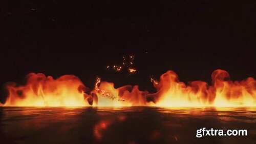 Videohive - Fire Logo - 22839184