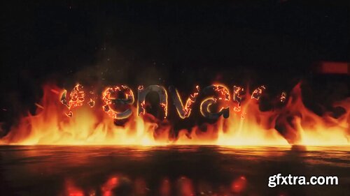 Videohive - Fire Logo - 22839184