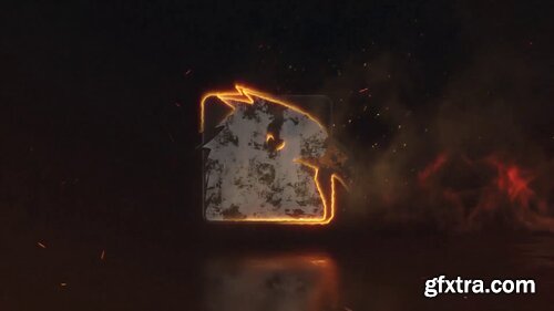 Videohive - Fire Logo - 22839184