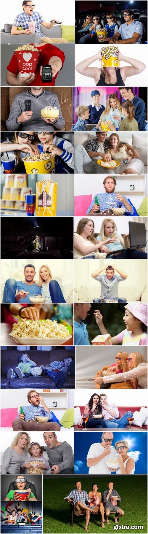 People who eat popcorn 25 HQ Jpeg