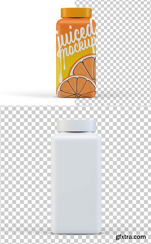 Isolated Juice Bottle Mockup 249408450