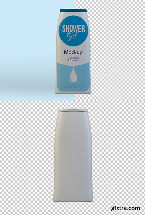 Shower Gel Bottle Mockup 249408531