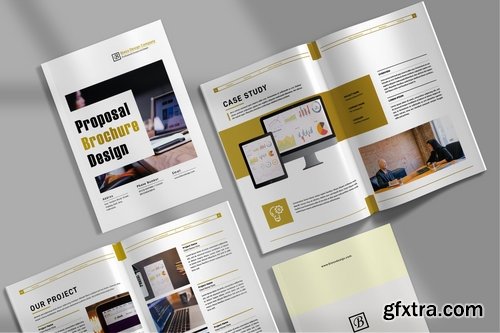 Company Profile Proposal Brochure Design