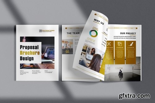 Company Profile Proposal Brochure Design