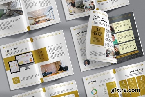 Company Profile Proposal Brochure Design