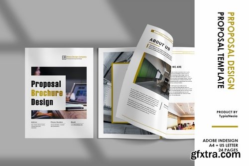 Company Profile Proposal Brochure Design