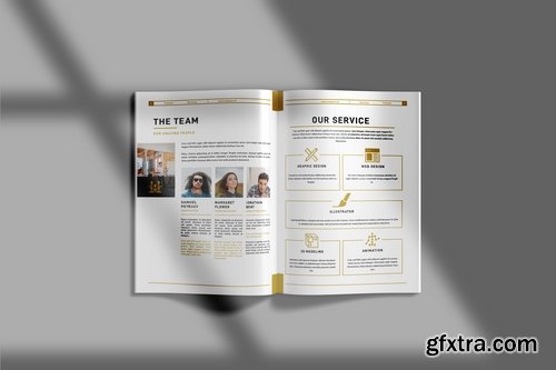 Company Profile Proposal Brochure Design