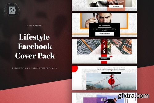 Lifestyle Facebook Cover Pack