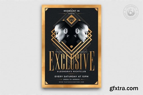 Exclusive Party Flyer Template V2