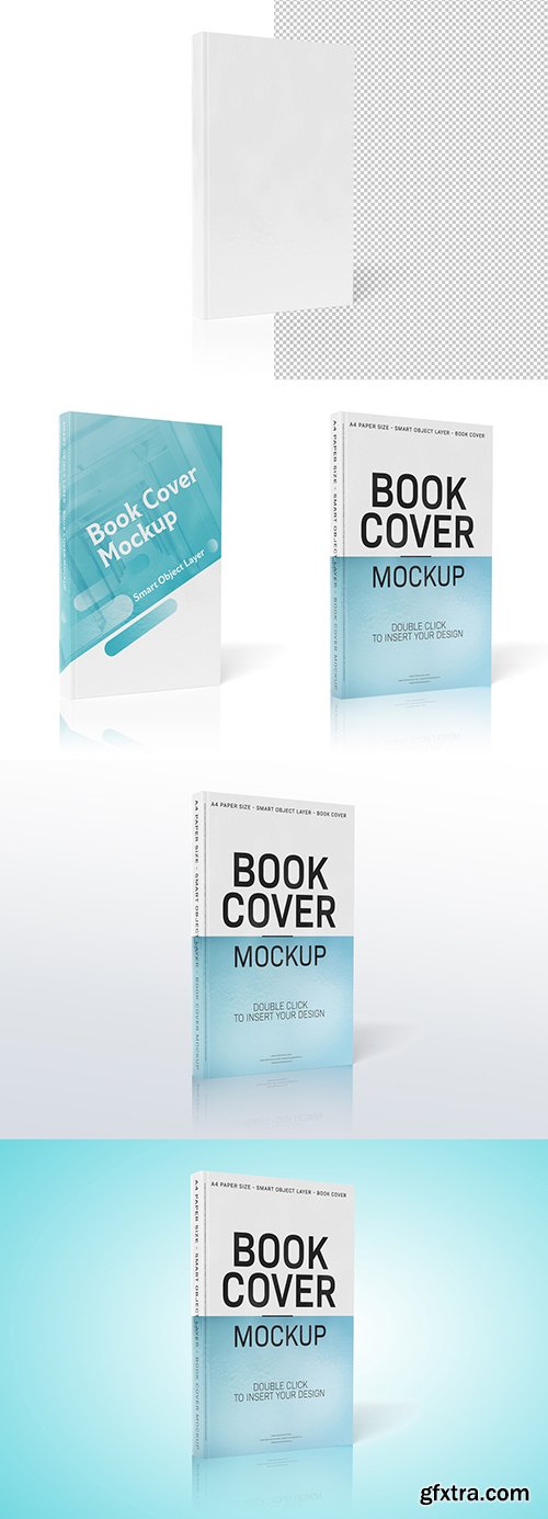 Book Isolated On White Mockup 249382543