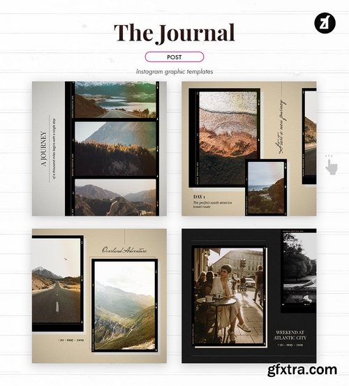 The Journal social media graphic templates