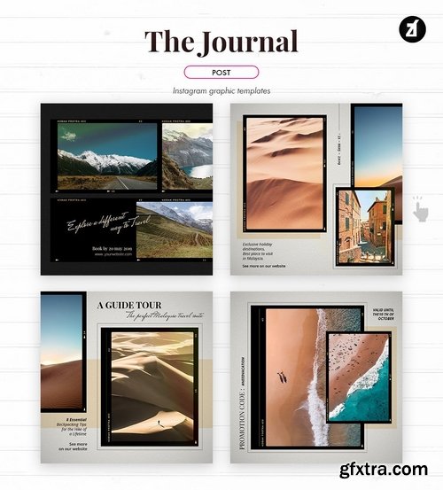 The Journal social media graphic templates