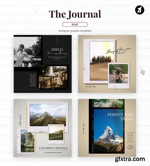 The Journal social media graphic templates