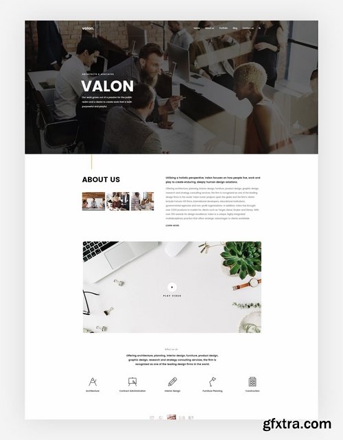 Portfoilio & Agency PSD Template