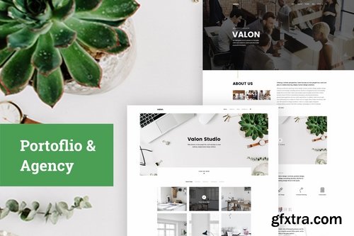 Portfoilio & Agency PSD Template