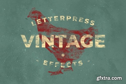 CM - Letterpress Texture Effects Vol.3 3963029