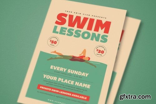 Swim Lessons Flyer