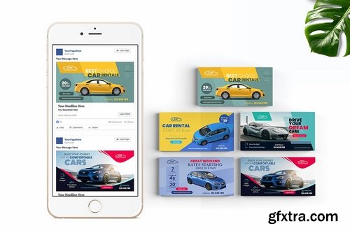 Social Media Banners-Car Rental