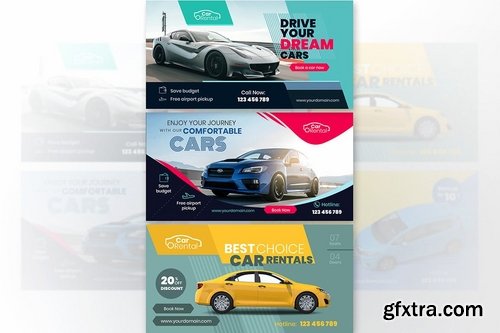 Social Media Banners-Car Rental