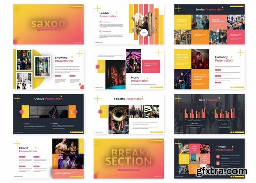 Saxoo - Powerpoint Google Slides and Keynote Templates