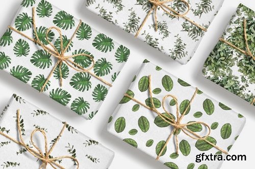 Plants & Foliage Seamless Patterns