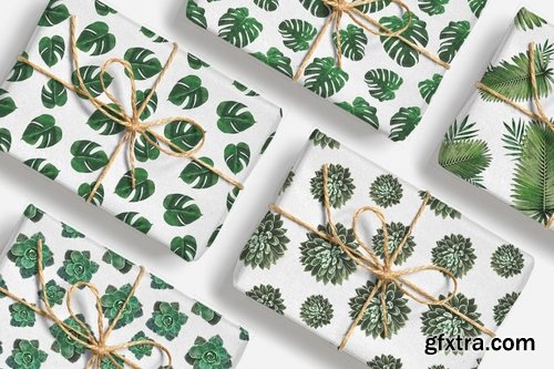 Plants & Foliage Seamless Patterns