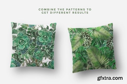 Plants & Foliage Seamless Patterns