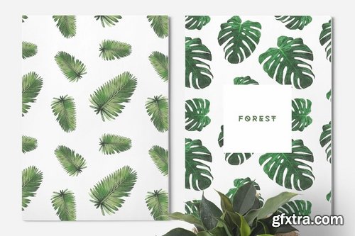 Plants & Foliage Seamless Patterns