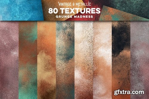 80 Colorful Grunge Textures